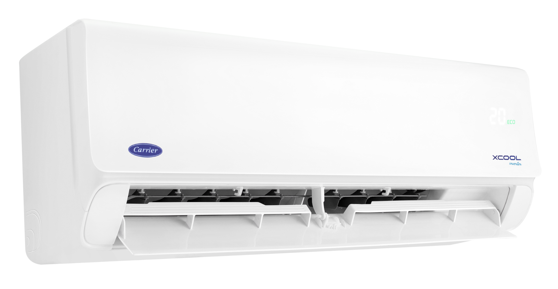 1-5_left2.png تكييف كاريير 1.5 حصان بارد اكس كول انفرتر (Carrier XCOOL Inverter) 53KHEFT12DN8-708F - الصورة 1